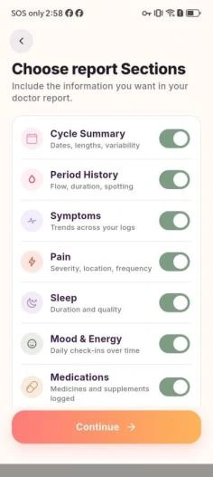 PMOS Insights & doctor reports