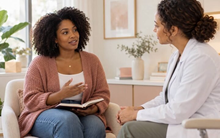 Your symptoms and priorities are useful starting points for a medical conversation.